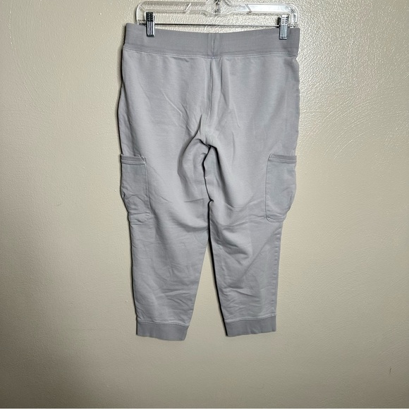 Gap Body Fit Light Gray Caro Capri Joggers Sweats Size Small - Picture 4 of 7